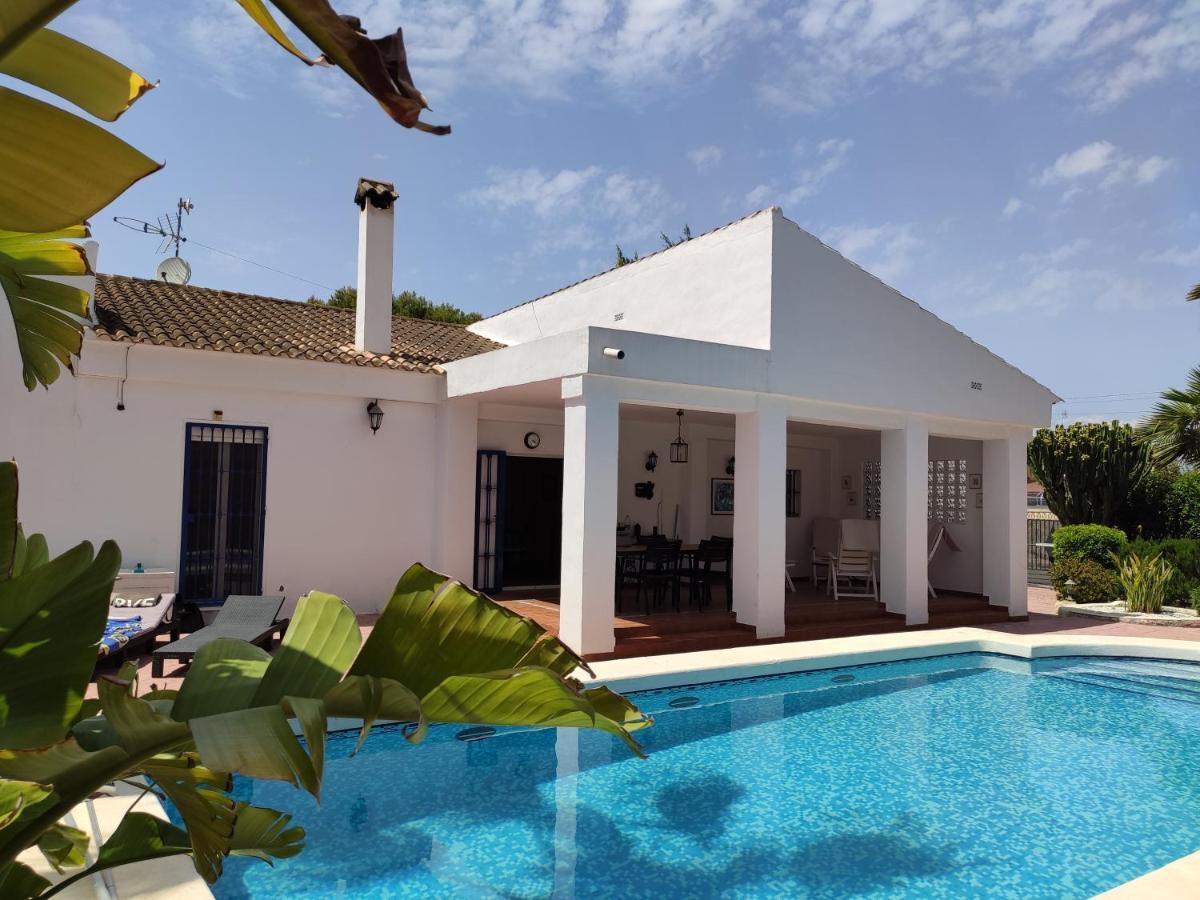 Villa With Private Pool, Bbq, Fitness Center & Sauna San Vicente Raspeig Exteriör bild